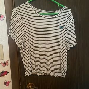 american eagle baby tee